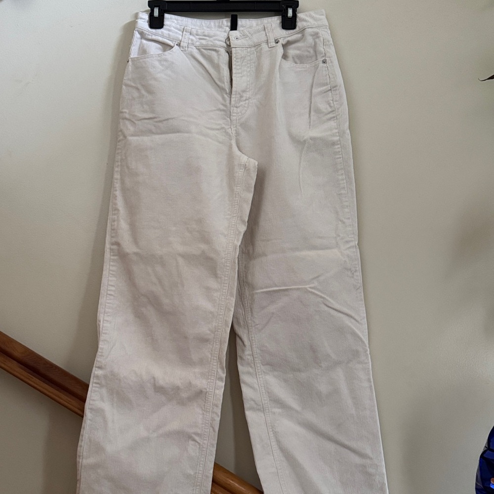 H&M Cream Women's Pants
